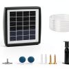 PChero Solar Pond Aerator Black OD094 2 Modes Battery Backup-6