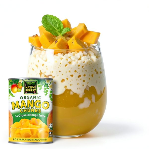 Native Forest Organic Mango Chunks Canned Fruit Healthy Diet-5