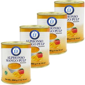 Eastern Feast Alphonso Mango Pulp Sweetened Canned Grocery-0