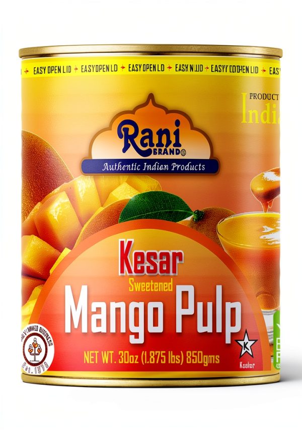 Rani Kesar Mango Pulp Natural Vegan Gluten Friendly-7