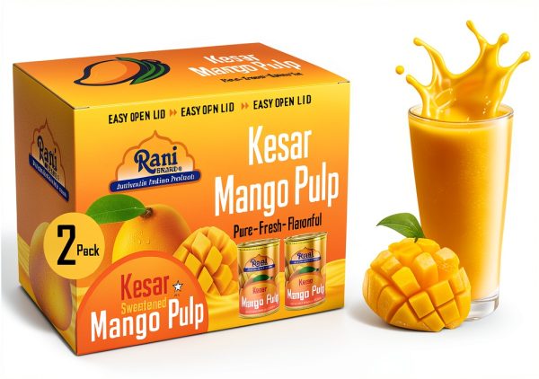 Rani Kesar Mango Pulp Natural Vegan Gluten Friendly-8