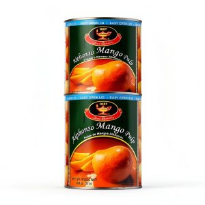 Deep Alphonso Mango Pulp Organic Sweet Golden Pulp-0