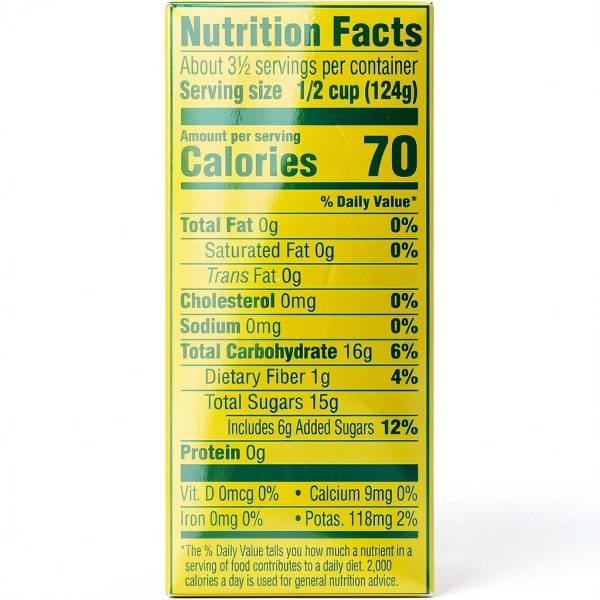 Del Monte Diced Mango Canned Fruit Extra Light Syrup-1