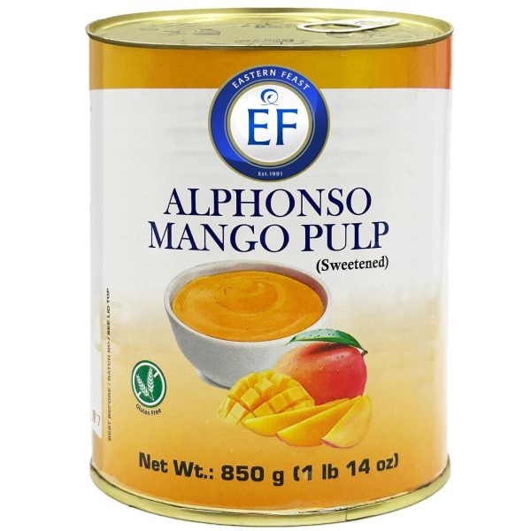 Eastern Feast Alphonso Mango Pulp Sweetened Canned Grocery-2