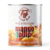 Taj Kesar Mango Pulp Sweetened Puree Grocery Food-0