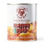 Taj Kesar Mango Pulp Sweetened Puree Grocery Food-0