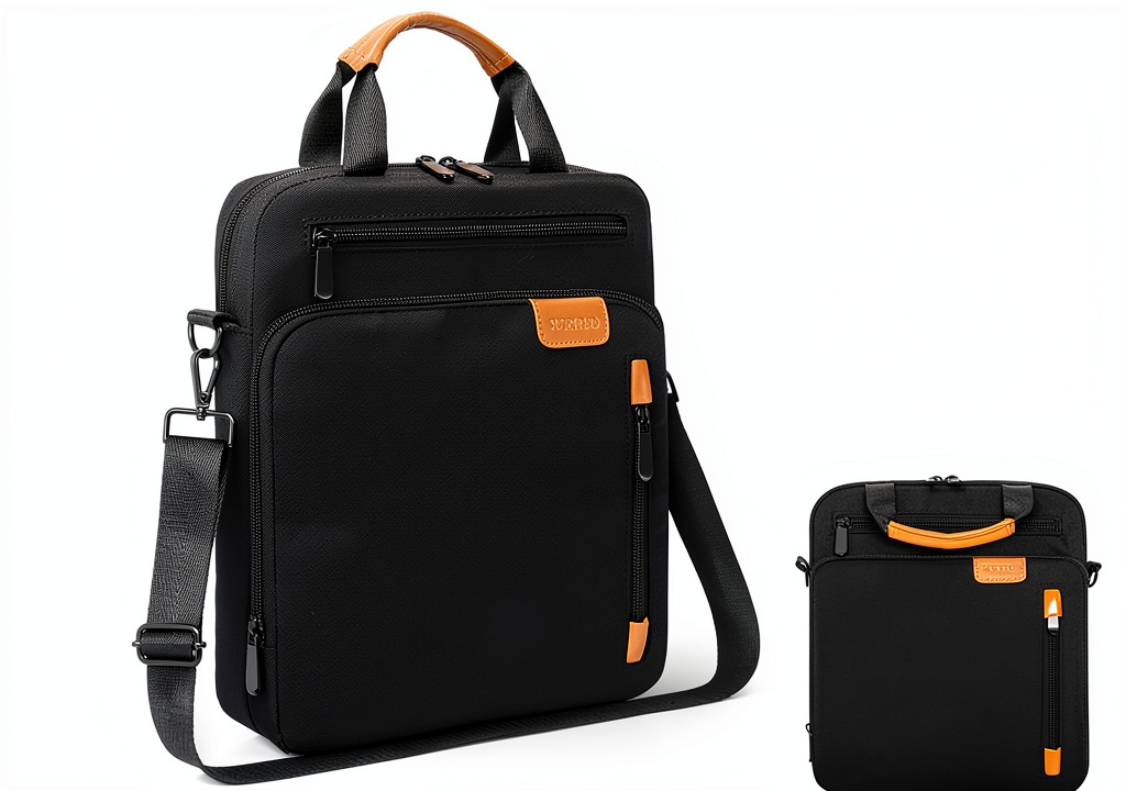 TORIBIO tablet sleeve being carried in a backpack