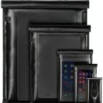 BeautybucketZJL Faraday Pouch Tablet Sleeve Black Signal Blocking Bag-0