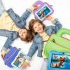 Contixo Kids Tablet Sleeve Case Waterproof Neoprene Cover Purple-4