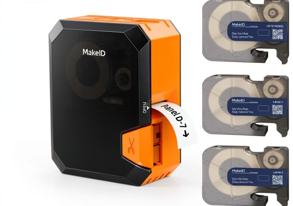 MakeID Industrial Label Maker P31 Portable 300dpi Thermal Printer-0