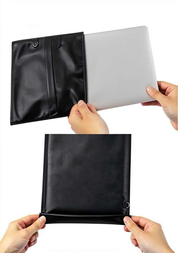 BeautybucketZJL Faraday Pouch Tablet Sleeve Black Signal Blocking Bag-6