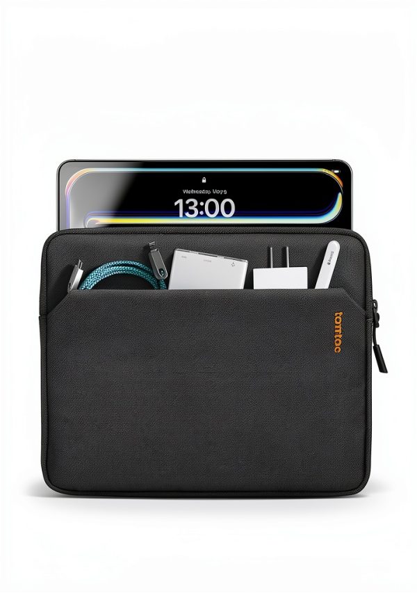 iPad Pro Sleeve by tomtoc Slim Water-Resistant Case for 11-Inch Gray-1