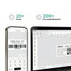 Makeid D50 Industrial Label Printer 2" Print Head 2600mAh Battery-6