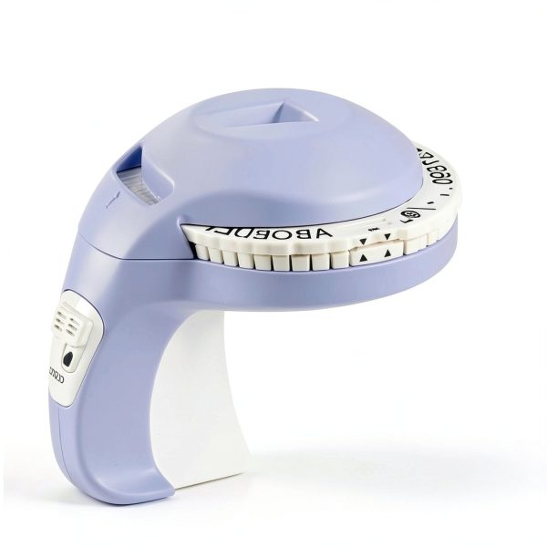 Embossing Label Maker by ACETONER Handheld 5 Tape Set Purple-1