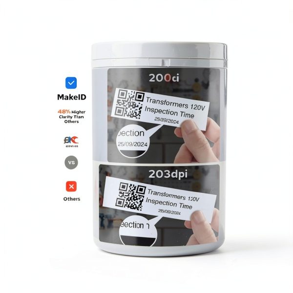 Industrial Label Maker MakeID P31 Bluetooth Thermal Printer 0.71"-3