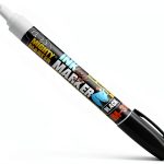 Ink-Tag Marker Mighty Marker IM-31 4.0mm Chisel Tip Black 6 Pack-0