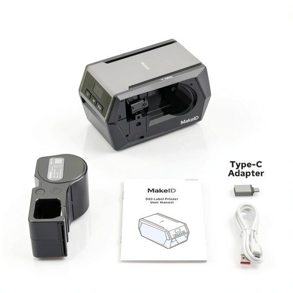 Makeid D50 Industrial Label Printer 2" Print Head 2600mAh Battery-7