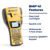 Brady BMP41 Industrial Label Maker with Hard Case and Battery Pack-2