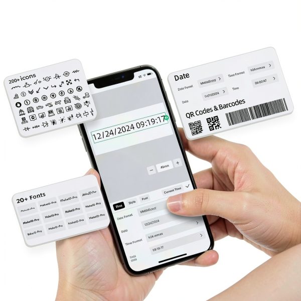 Industrial Label Maker MakeID P31 Bluetooth Thermal Printer 0.71"-2