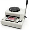 Manual Stamping Machine HEQIM Label Maker with 72 Aluminum Tags-4