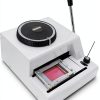 Manual Stamping Machine HEQIM Label Maker with 72 Aluminum Tags-1