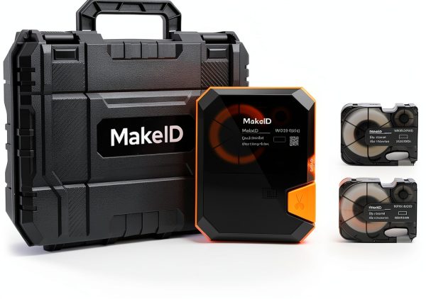 Industrial Label Maker MakeID P31S Bluetooth Printer 0.75" x 19.68ft-0