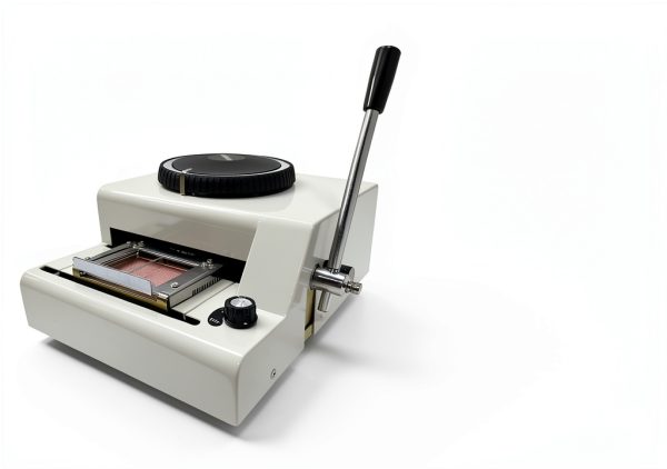 Manual Stamping Machine HEQIM Label Maker with 72 Aluminum Tags-6