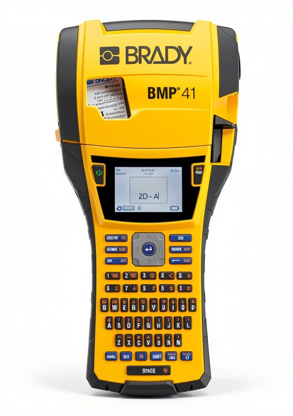 Brady BMP41 Industrial Label Maker with Hard Case and Battery Pack-0