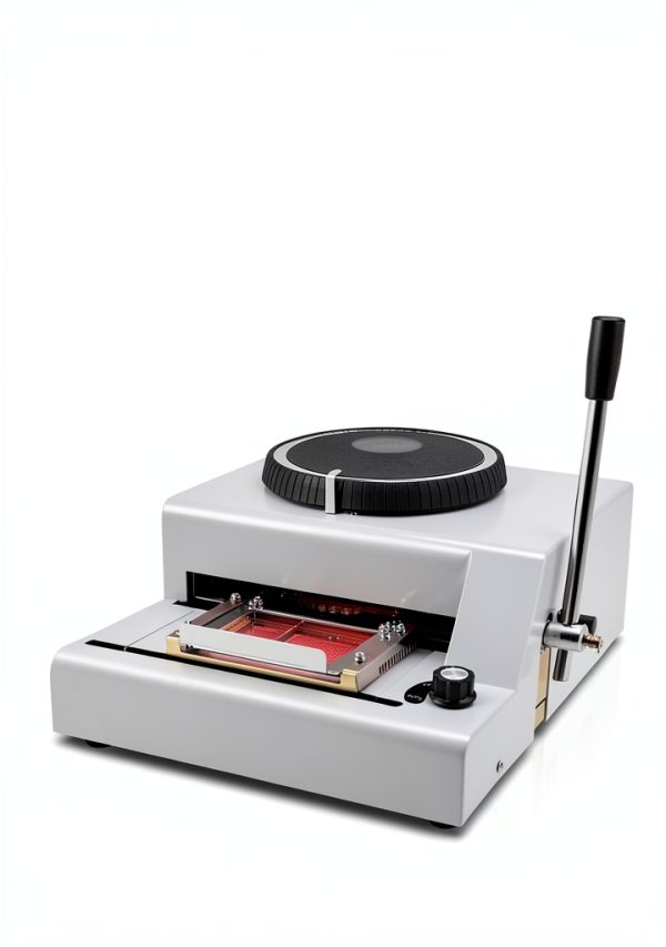 Manual Stamping Machine HEQIM Label Maker with 72 Aluminum Tags-5