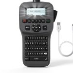 Label Maker Vixic LM1600 Handheld Bluetooth Rechargeable Backlit LCD-0